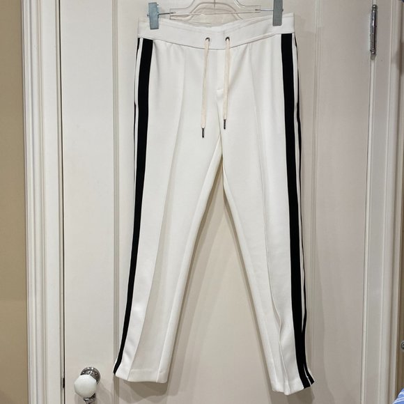 Pam & Gela White Track Pants Size Small - Picture 7 of 8